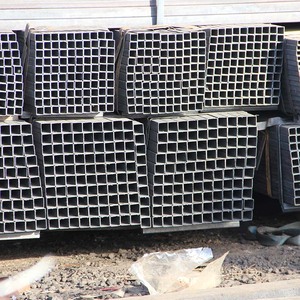 Bán Chạy Ống Vuông Hàn Màu Đen 100*100 150*150 200*200 250X250 Ống Sắt Hình Chữ Nhật - Product Image 3