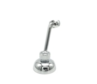 Support de Douche Mural Réglable en Chrome Poli Argenté, Personnalisable en Gros, pour Remplacement de Support de Tête de Douche