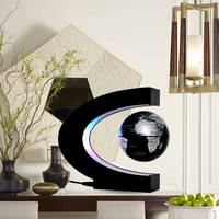 Globe flottant à lévitation magnétique Prix d'usine Impression 3D Lampe flottante Luna Veilleuse flottante