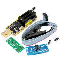 Module programmeur USB CH 341A pour EEPROM Flash BIOS séries 24 25 + pince de test SOIC8 SOP8 pour EEPROM 93CXX / 25CXX / 24CXX