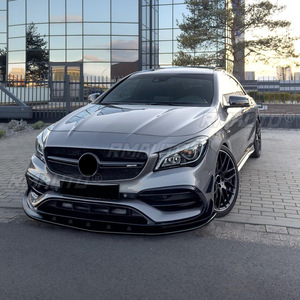 Front Bumper Lip Spoiler Diffuser Splitters Body Kit Guard Trim for Mercedes-Benz CLA-Class C117 CLA200 260 CLA45 AMG 2016-2019 - Product Image 5