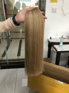 Toptan %100 Gerçek Saç Postişi Bakire Saç Tedarikçileri Çift Taraflı Düz Kütikül Hizalı Bakire Saç Demetleri - Product Image 3