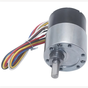 Moteur CC sans balais avec boîte de vitesses 37 mm, 12 V 24 V, haute qualité, pour dispositif d'automatisation médicale - Product Image 1