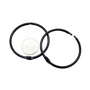 Anillas de Encuadernación de Hojas Sueltas Negras de 2 Pulgadas (50 mm) EWANG, Anillas para Encuadernar Libros - Product Image 1