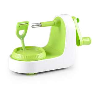 Outil de cuisine manuel professionnel en plastique pour fruits et légumes (y compris l'ail) – Éplucheur et dénoyauteur - Product Image 6