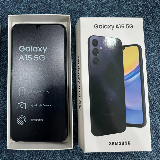 Samsun A15 5G Smartphone for LTE/CDMA 6GB RAM English Operating Language for Mobile Phone