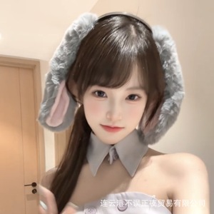 ที่คาดผมหูกระต่ายน่ารักแบบใหม่ ที่คาดผมตุ๊กตาการ์ตูนสำหรับถ่ายรูปในสวนสนุก เครื่องประดับผมสำหรับผู้หญิงสำหรับเล่นบทบาทสมมติ - Product Image 3