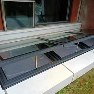 Ventana Horizontal Minimalista <span class=keywords><strong>de</strong></span> Madera Soldada, Plegable, Antipolvo, con Techo Inclinado y Rotación Eléctrica para Claraboya <span class=keywords><strong>de</strong></span> <span class=keywords><strong>Escalera</strong></span> - Product Image 1