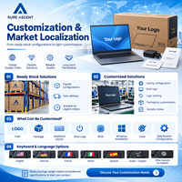 Neuer ODM Intel Laptop-Hersteller Angepasste Hardware-Konfiguration Englische Tastatur US-Stecker SSD Business-Notebook für Projekte