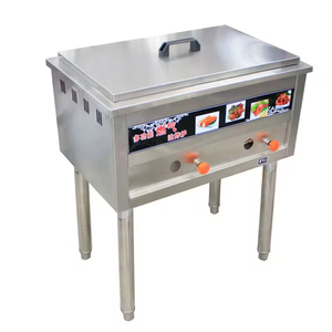 <span class=keywords><strong>Friteuse</strong></span> à <span class=keywords><strong>gaz</strong></span> en acier inoxydable de haute qualité, nouveau modèle pour usage domestique, commercial, hôtelier et en restauration - Product Image 1