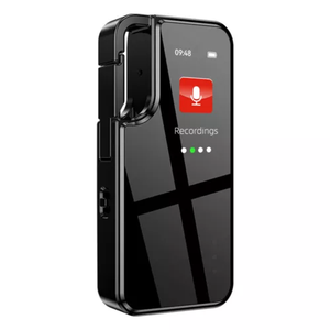 Grabadora de Voz Digital 0723 |   Reproductor MP3/WAV con Reducción de Ruido HD, Cuerpo de Aleación de Zinc, Compatible con Tarjeta TF - Product Image 4