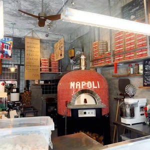 <span class=keywords><strong>Four</strong></span> <span class=keywords><strong>à</strong></span> pizza napolitaine <span class=keywords><strong>professionnel</strong></span> de qualité supérieure, <span class=keywords><strong>four</strong></span> <span class=keywords><strong>à</strong></span> pizza commercial haute température pour <span class=keywords><strong>boulangerie</strong></span>, avec options électrique/gaz - Product Image 4