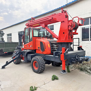 3-8 טון טלסקופי בום מלגזה מנוף, כביש 4wd מלגזה מנוף, כביש 4wd מלגזה מכבר - Product Image 4