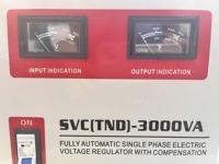 Régulateur de tension automatique (AVR) Stabilisateur de tension en cuivre SVC Entrée 80-260V Sortie 220V 0,5-30KVA Monophasé AC Industriel