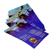 Volantini e Opuscoli Personalizzati Fronte-Retro a Colori, Formato Personalizzato, Carta Patinata con Finitura Elegante, Materiali Promozionali Stampati in Offset