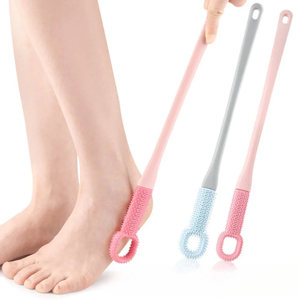 Brosse de nettoyage douce pour les pieds, 1 pièce, pour le bain et la douche, exfoliante, articles ménagers, outil hygiénique pour le lavage des pieds, accessoires de salle de bain, vente en gros - Product Image 2