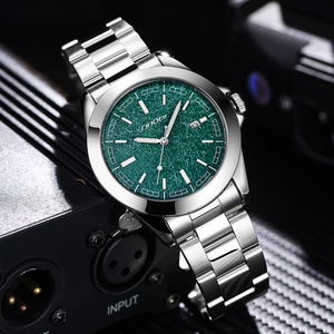 <span class=keywords><strong>Orologi</strong></span> di Lusso <span class=keywords><strong>da</strong></span> Uomo SINOBI con Logo Personalizzato, Collezione di <span class=keywords><strong>Orologi</strong></span> <span class=keywords><strong>da</strong></span> Uomo al Quarzo in Pronta Consegna con Cinturino in Acciaio Inox Massiccio - Product Image 3