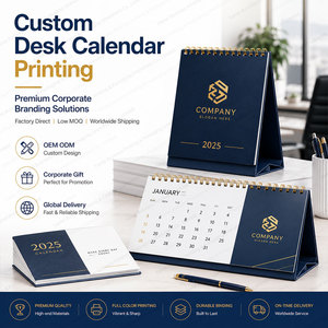 Stampa Calendari Scrivania Su Misura Opaco Finitura Produttore Ingrosso Personalizzati Foto Ufficio Scrivania Stampa Calendari - Product Image 5