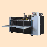Machine à coudre semi-automatique en carton ondulé à double tête à couture ZHENHUA-SDJ