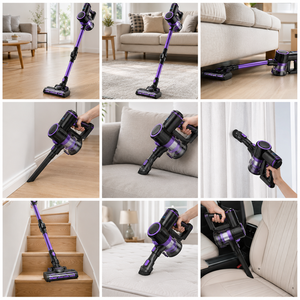 2-in-1 Cordless Stick <b>Vacuum</b> Cleaner 18KPa Suction 150W BLDC Motor LED Display 40 Min Runtime 0.9L Dust Cup 2 Modes Dry Wet Car - Product Image 2