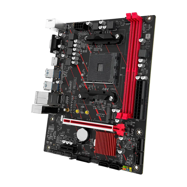 AM4 Gaming Desktop Board A520 Fast Delivery Supports AMD Processor Single DDR4 Memory Channel SATA Hard Drive Interface 64GB RAM