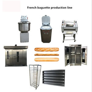 Línea de producción automática de pan tostado francés, Baguette, <span class=keywords><strong>planta</strong></span> de panadería, uso de fábrica - Product Image 6