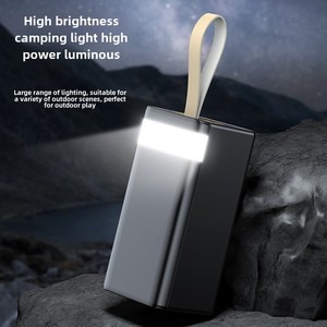 พาวเวอร์แบงค์สำหรับกลางแจ้งที่ชาร์จเร็ว30000mAh 50000MAH ความจุสูง - Product Image 4