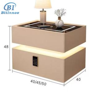 <span class=keywords><strong>Table</strong></span> de chevet intelligente avec haut-parleur Bluetooth à signal stable, son <span class=keywords><strong>clair</strong></span>, appels mains libres - Product Image 4