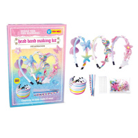Kit de fabrication d'accessoires pour cheveux à la mode DIY beau et coloré bandeau princesse pour filles ensemble de beauté bandeaux pour enfants jouets