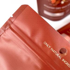 שקיות נייר סטנד-אפ מודפס מותאם אישית שקיות נייר אלומיניום עבור עוגיות אגוזי קפה לועסים - Product Image 6