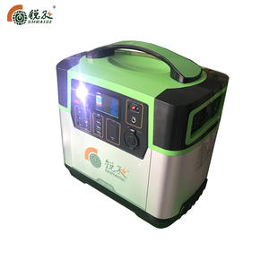 Station d'alimentation solaire portable Shraise RZE1000 1000W AC DC, batterie de secours UPS, alimentation de secours d'urgence - Product Image 1