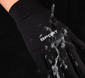 गर्म मोटे आउटडोर फुल फिंगर दस्ताने सर्दियों के लिए आउटडोर मोटो साइकिल की सवारी करना और सर्दियों के लिए दस्ताने - Product Image 5