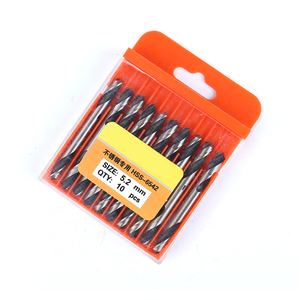 Naipu HSS Black&amp;Bright Double <strong>End</strong> Twist Drill Bit for Metal Stainless Steel and Aluminum - Product Image 2