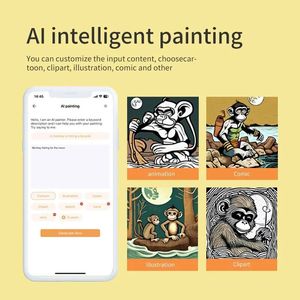 Jumon เครื่องพิมพ์ฉลากขนาดเล็กแบบพกพาเครื่องพิมพ์ฉลากแบบไม่มีหมึกเครื่องพิมพ์ขนาดพกพาเครื่องพิมพ์สติกเกอร์ - Product Image 5