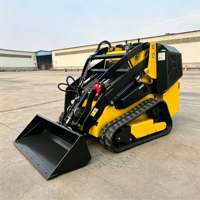 Chinesischer Hersteller HANCHENG 480 Mini-Kompaktlader mit Honda-Motor, 2 Jahre Garantie, Multifunktional, Hydraulisch, CE- und EPA-Zertifiziert