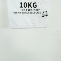 Sacs en polypropylène tissé sur mesure pour riz 10kg 15kg, sacs d'emballage pour sucre avec impression de logo pour l'industrie alimentaire