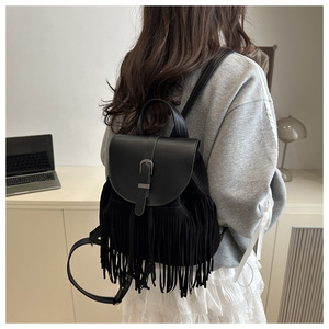 <span class=keywords><strong>Zaino</strong></span> <span class=keywords><strong>donna</strong></span> moda nappa grande capacità secchio multifunzione <span class=keywords><strong>zaino</strong></span> bambina - Product Image 5