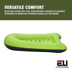 Flotador Inflable para Piscina con Reposacabezas y Asiento Perforado para una Relajación Total - Product Image 2