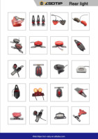 Feu arrière de moto à LED et halogène OEM 35710-33G00 avec clignotants en plastique pour V125 G Address, idéal pour les VTT et les motos tout-terrain