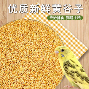 Millet décortiqué pour oiseaux 1,0 kg pour perruches et agapornis Alimentation pour animaux de compagnie - Product Image 1