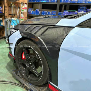 สำหรับ Hyundai Elantra N CN7 23+ Facelift EPA คาร์บอนไฟเบอร์ บังโคลนหน้า น้ำหนักเบา ติดตั้งแทนของเดิมได้โดยตรง - Product Image 2