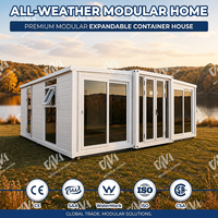 Casa Portátil Ecológica de 3 Dormitorios, Casa Móvil Prefabricada, Casas Prefabricadas, Casa Contenedor Expandible