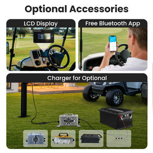 Maßgefertigter Lifepo4-Akkupack 36V 48V 72V Golfwagen-Lithiumbatterie 72Ah 100Ah 105Ah 150Ah 160Ah 200Ah 300Ah - Product Image 4