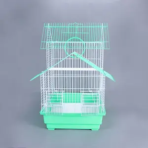 Cage à oiseaux pliable pour perroquets, maison à deux étages, type villa, cage à oiseaux, Dayang, canaire, volière, vente chaude, Cages à oiseaux en chine