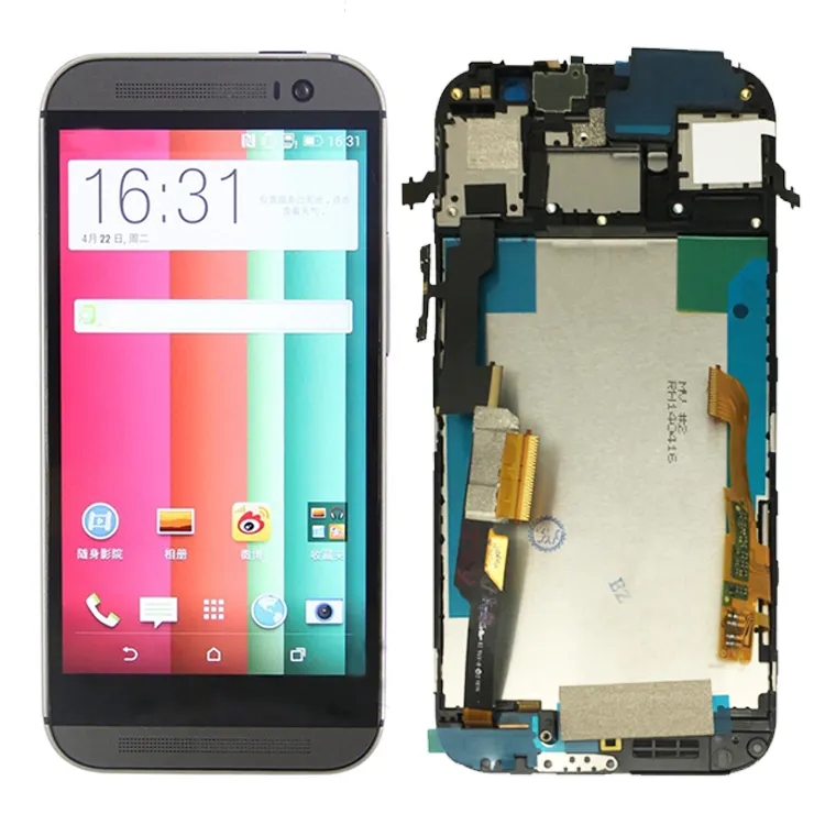 Wholesale touch screen for htc one m8 display for htc one m8 lcd with digitizer assembly