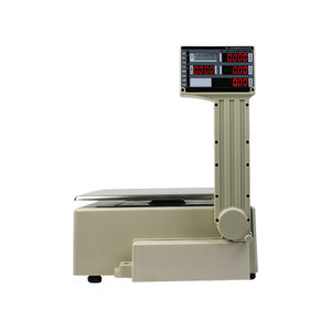 Échelle de calcul de <span class=keywords><strong>prix</strong></span> de <span class=keywords><strong>caisse</strong></span> <span class=keywords><strong>enregistreuse</strong></span> pour les fruits électroniques OEM ODM, 30kg LCD, code-barres, impression d'étiquettes, trieuse pondérale - Product Image 1