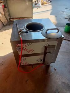 रेस्तरां पेशेवर स्टेनलेस स्टील वाणिज्यिक गैस ड्रम तंदूर - Product Image 3