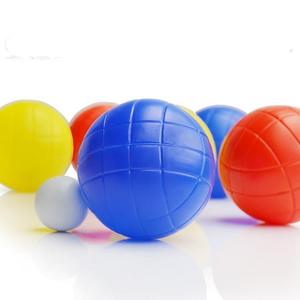 6 pièces Sports et divertissement jardin pelouse plage résistant à l'eau coloré bocce balle ensemble coloré boules <span class=keywords><strong>boccia</strong></span> - Product Image 6