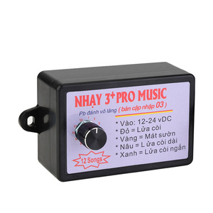 Controlador de bocina musical Nhay 3 Plus Pro 12 24 Vdc para actualización de coche, 12 canciones, plástico - Product Image 5