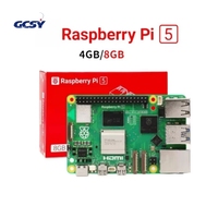 Raspberry Pi 5B 4G/8GB Placa de Desarrollo de Generación, Ordenador con Sistema LINUX, Placa Base para Programación de IA, Raspberry Pi 5 4G/8GB